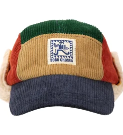 Kasketter|Bobo Choses Kasket - Fløjl - Mr Pencil - Multicolor