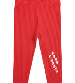 Leggings|Bobo Choses Leggings - Rib - Rød