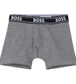 Undertøj|BOSS Boxershorts - 5-pak - Sort/Gråmeleret