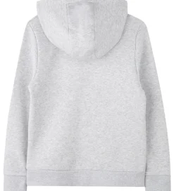 Hættetrøjer|BOSS Hættetrøje - Gråmeleret m. Logo