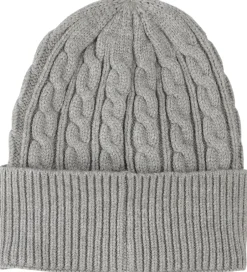 Huer Og Hatte|BOSS Hue - Strik - gråmeleret