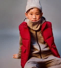 Huer Og Hatte|BOSS Hue - Strik - gråmeleret