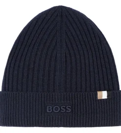 Huer Og Hatte|BOSS Hue - Strik - Navy