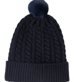 Huer Og Hatte|BOSS Hue - Strik - Navy m. Kvast