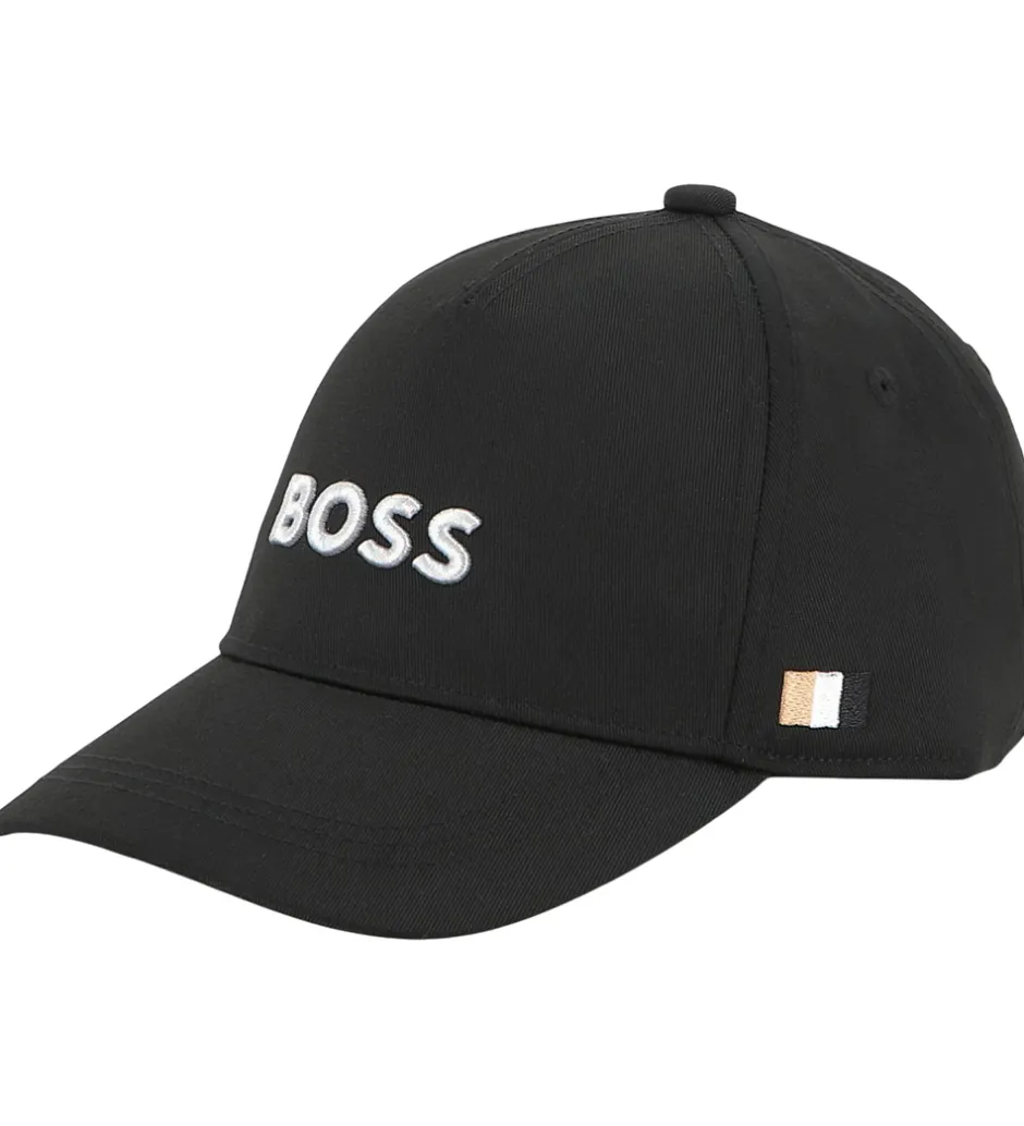 Kasketter|BOSS Kasket - Sort m. Logo