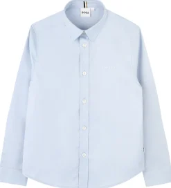 Skjorter|Konfirmationstøj|BOSS Skjorte - Lyseblå