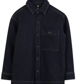 Skjorter|Konfirmationstøj|BOSS Skjorte - Raw Denim