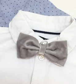 Slips Og Butterfly|Jakkesæt Og Blazers|By Stær Butterfly - Velour - Grå