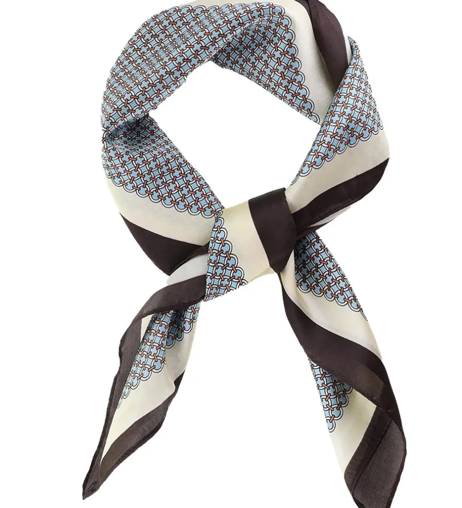 Tørklæder|By Stær Tørklæde - Callie - Blå/Sort