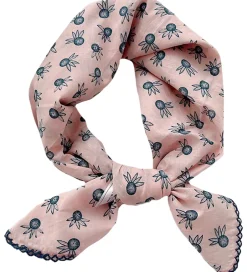 Tørklæder|By Stær Tørklæde - Iduna - Rosa/Mørkeblå