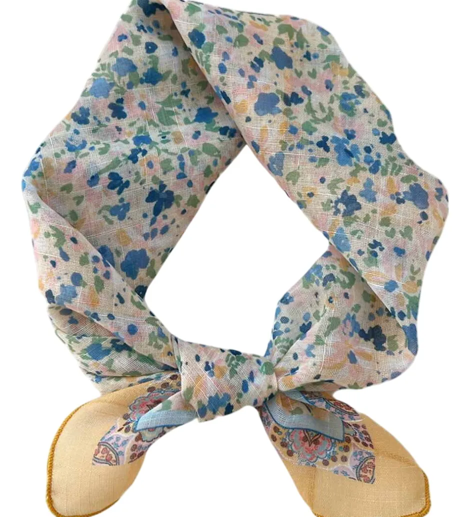 Tørklæder|By Stær Tørklæde - Lilo - 57x58 cm - Multi