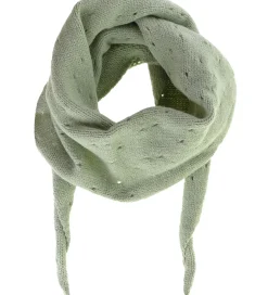 Tørklæder|By Stær Tørklæde - Strik - Marina - 110x32 cm - Støvet Grøn