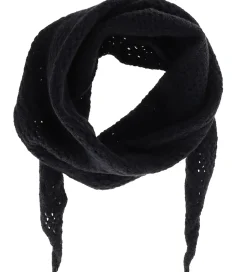 Tørklæder|By Stær Tørklæde - Strik - Tonje - 110x28 cm - Sort