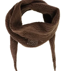 Tørklæder|By Stær Tørklæde - Strik - Tonje - 110x28 cm - Brun