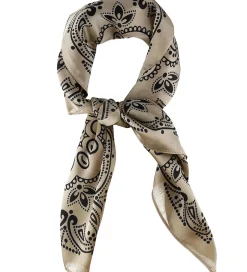 Tørklæder|By Stær Tørklæde - Yrsa - 70x70 cm - Beige