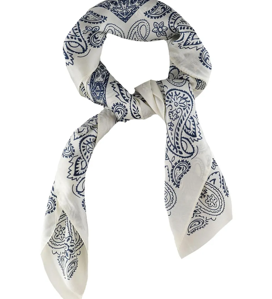 Tørklæder|By Stær Tørklæde - Yrsa - 70x70 cm - Blå