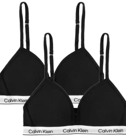 Undertøj|Calvin Klein BH u. Bøjle - Triangle - 2-pak - Sort