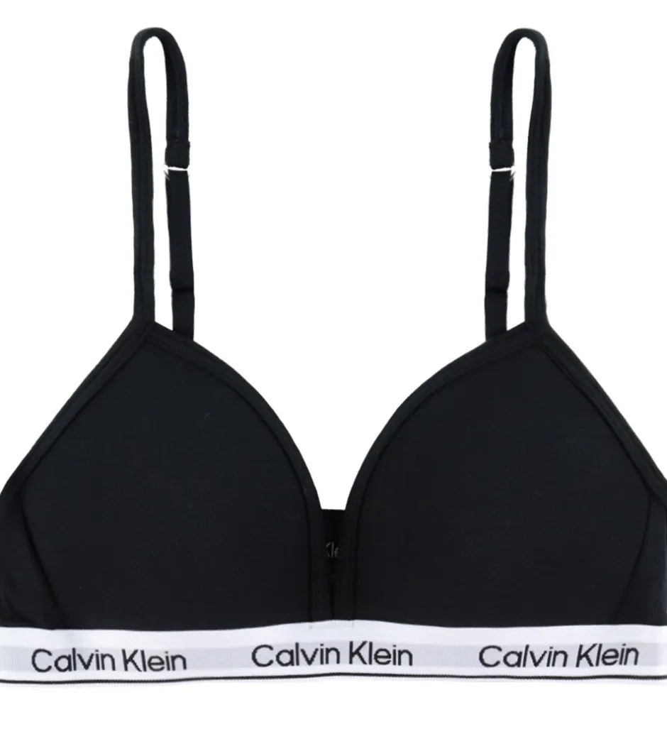 Undertøj|Calvin Klein BH u. Bøjle - Triangle - Sort