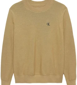 Bluser|Calvin Klein Bluse - Strik - Sandy Beige