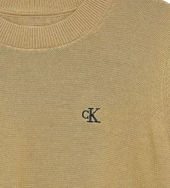 Bluser|Calvin Klein Bluse - Strik - Sandy Beige