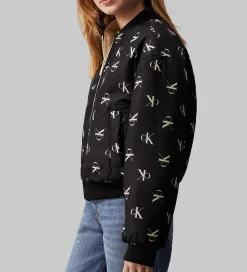 Fleece|Calvin Klein Dynejakke/Fleecejakke - Vendbar - Afterglow