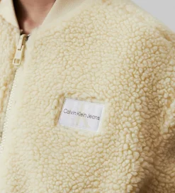 Fleece|Calvin Klein Dynejakke/Fleecejakke - Vendbar - Afterglow