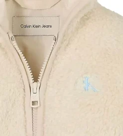 Fleece|Calvin Klein Fleecejakke - Whitecap Gray