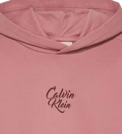Hættetrøjer|Calvin Klein Hættetrøje - Script Logo Graphic - Brandied Apricot