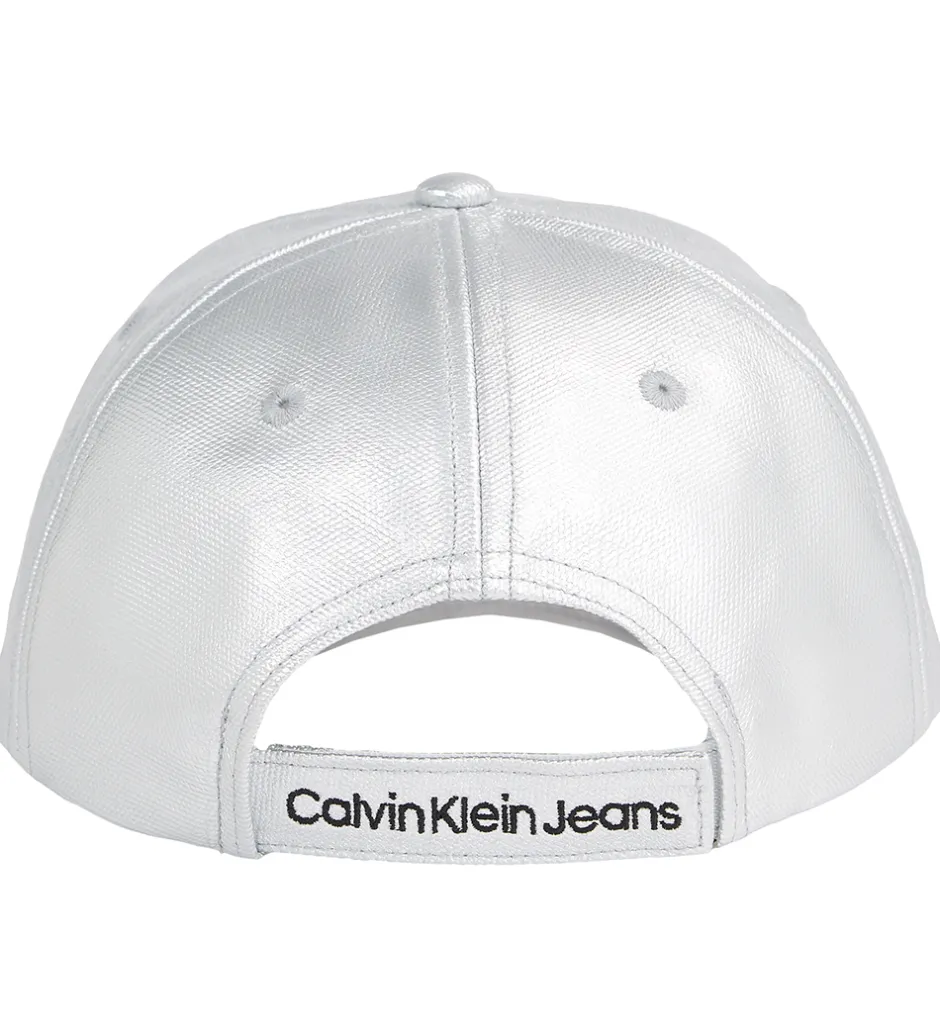 Kasketter|Calvin Klein Kasket - Sølv m. Logo