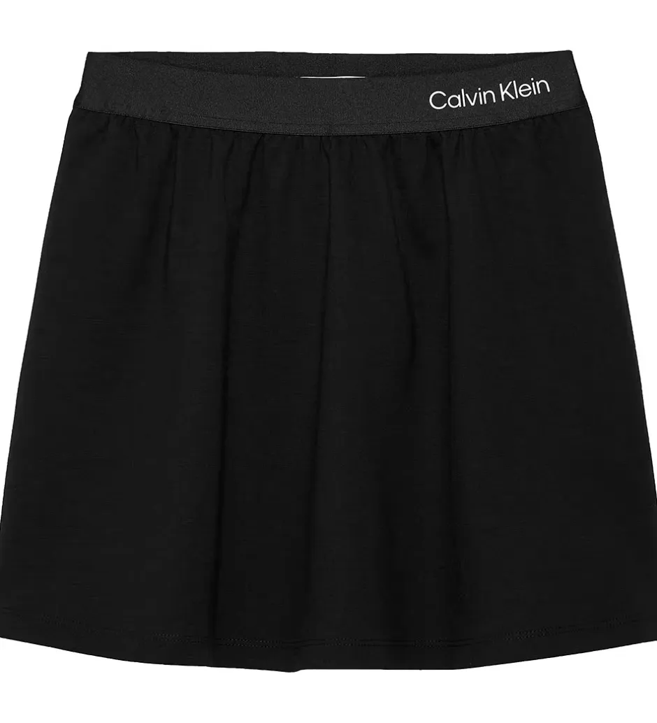 Nederdele|Calvin Klein Nederdel - Punto - Ck Black