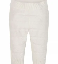 Striktrøjer|Calvin Klein Sæt - Cardigan/Bukser/Hat - Rib Strik - Ivory