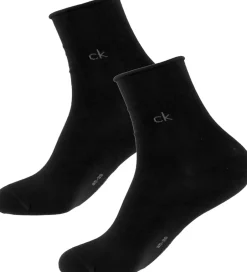 Strømper|Basis|Calvin Klein Strømper - 2-pak - Sort