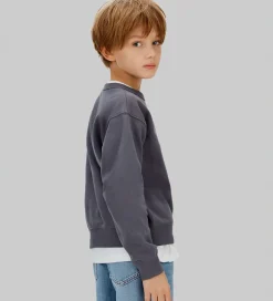 Sweatshirts|Calvin Klein Sweatshirt - Varsity - Coal Grey