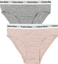 Undertøj|Calvin Klein Trusser - 2-pak - Shorty - Silverpeony/Greyheather