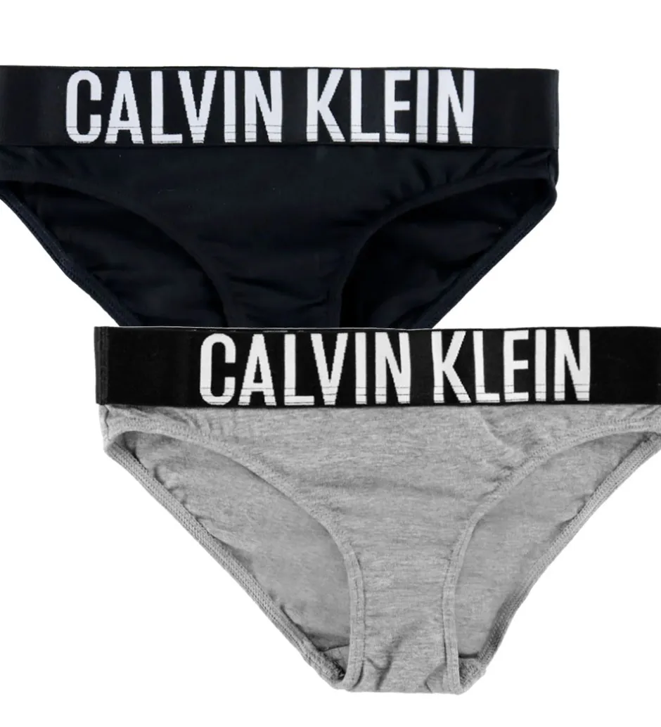 Undertøj|Calvin Klein Trusser - 2-pak - PVH Black/Gråmeleret