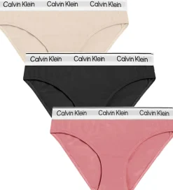 Undertøj|Calvin Klein Trusser - 3-pak - Brandied Apricot/Whitecap Gray/So