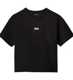 T-Shirts|Calvin Klein T-shirt - Folded Logo Label - CKBlack