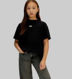 T-Shirts|Calvin Klein T-shirt - Folded Logo Label - CKBlack