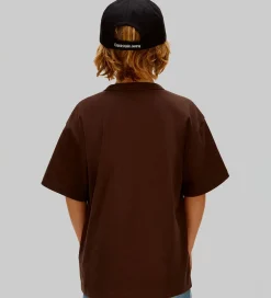 T-Shirts|Calvin Klein T-shirt - Legacy Brown