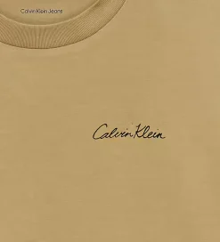 T-Shirts|Calvin Klein T-shirt - Polaroid - Sandy Beige