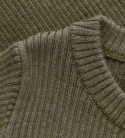 Striktrøjer|CeLaVi Cardigan - Uld - Dusky Green