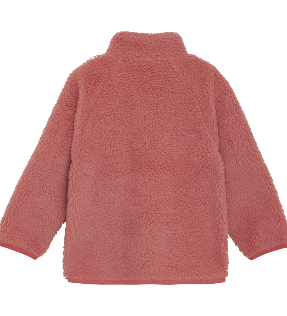 Fleece|CeLaVi Fleecejakke - Teddy - Brick Dust