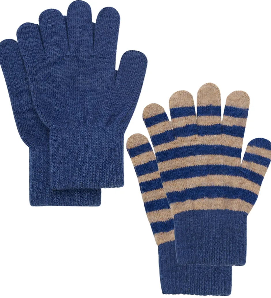 Handsker Og Luffer|CeLaVi Handsker - Uld/Nylon - 2-pak - Oceania