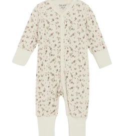 Heldragter|CeLaVi Heldragt - Uld - Marron m. Blomster