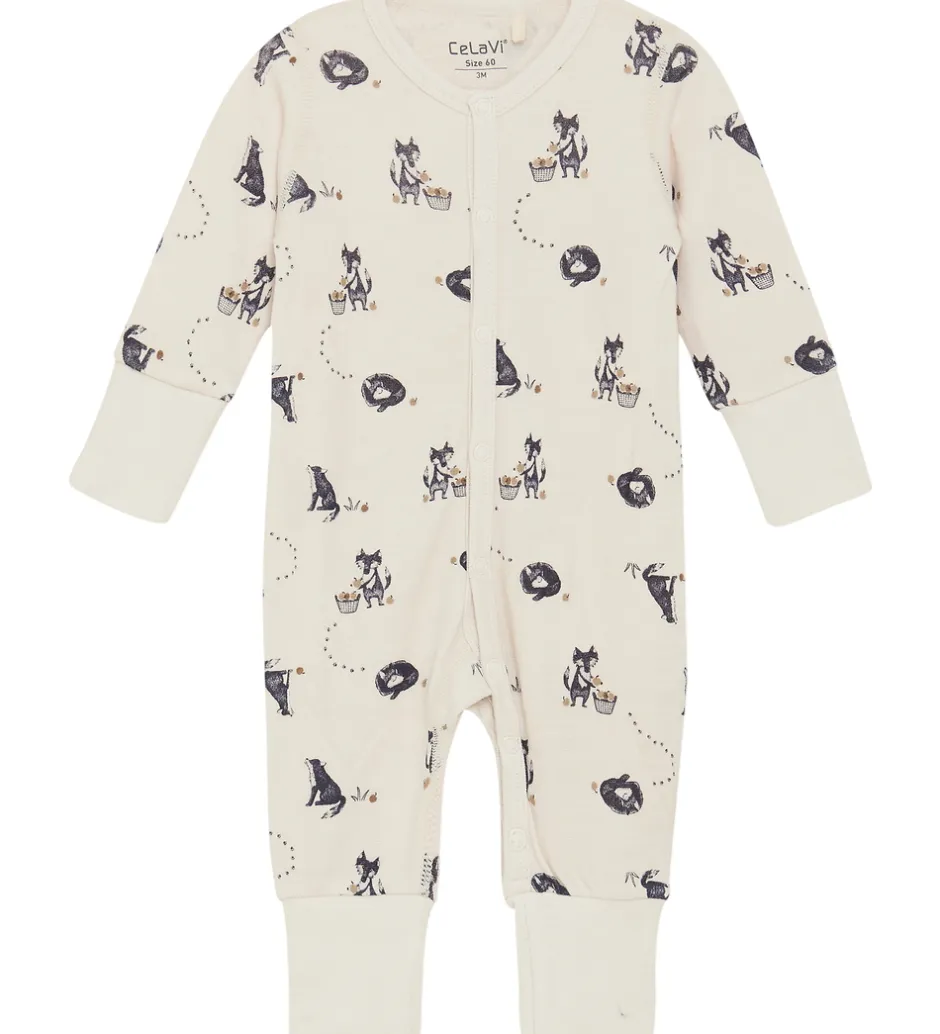 Heldragter|CeLaVi Heldragt - Uld - Night Sky m. Dyr