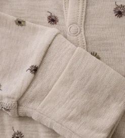 Heldragter|CeLaVi Heldragt - Uld - Rose Dust m. Blomster