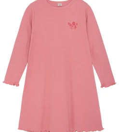 Nattøj|CeLaVi Natkjole - Rib - Powder Pink