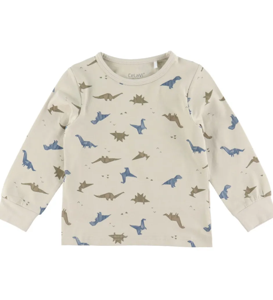 Nattøj|Basis|CeLaVi Nattøj - 2-delt - Silver Lining