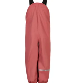 Regntøj|CeLaVi Regnbukser m. Seler - Recycled PU - Dusty Ceder