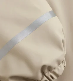 Regntøj|CeLaVi Regndragt m. Fleece - PU - White Pepper